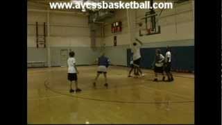 Down Screen and Seal Defender  Youth Basketball Offense [upl. by Corydon]