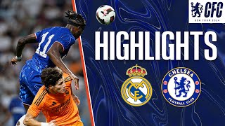 Real Madrid 21 Chelsea  HIGHLIGHTS  Chelsea FC USA Tour 2024 [upl. by Wilser798]