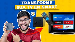 CHEGOU TV box MAIS VENDIDA do Brasil Smart Tv Pro 16GB de memória e rápida [upl. by Nirehtak]