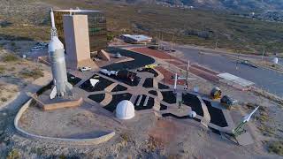 New Mexico Museum of Space History Drone Tour [upl. by Carpet]