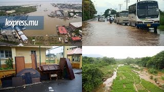 Bilan des averses PortLouis et les PlainesWilhems prennent l’eau [upl. by Erl]