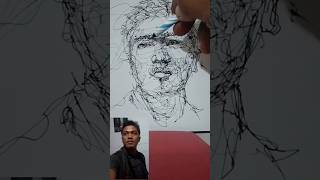 how to draw scribble art drawing ilustration sketch shorts [upl. by Ikcir588]