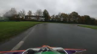 Hooton Park Indikart Round 10 121123 Rotax 177 Heat 2 [upl. by Ereveniug]