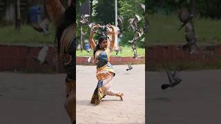 Jatajuta Samayuktam  Durga Puja Dance Performance Dance Cover। Mahalaya Song durgapuja shortvideo [upl. by Nira]