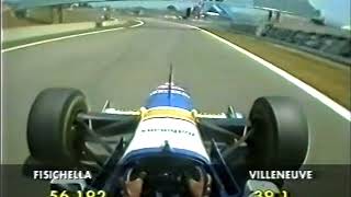 F1 Spain 1997 FP2 Jacques Villeneuve OnBoard [upl. by Gnolb542]