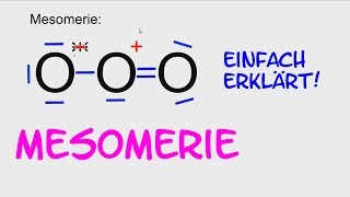 Chemie Mesomerie Grenzstrukturen  Erklärung Nachhilfe Tutorial HD German Deutsch [upl. by Frohman]