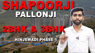 SHAPORJI PALLONJI 3BHK LUXURY APARTMENT IN PUNE Hinjewadi Phase 1  HOUSES OPTION [upl. by Elyag]