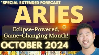 Aries October 2024  THIS IS IT Your Most Pivotal Life Changing Month Of 2024 Tarot Horoscope [upl. by Yllatan]