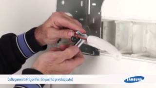 Video Installazione Monosplit Samsung [upl. by Bryn]