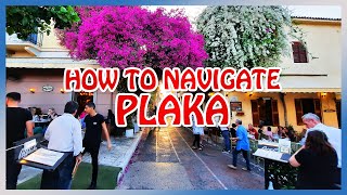 Athens  Guide to finding the famous Instagram spots Walking Tour of PLAKA and ANAFIOTIKA [upl. by Cadal36]