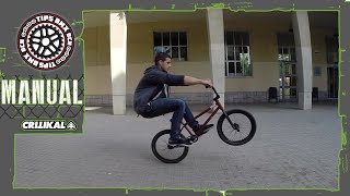 COMO HACER MANUAL EN BMX  BMX PARA PRINCIPIANTES [upl. by Etteragram]