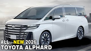 2026 Toyota Alphard  RedesignExterior Interior amp Specs [upl. by Aramal293]