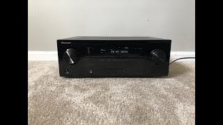 Pioneer VSX1021 71 HDMI Home Theater Surround Receiver [upl. by Chansoo]