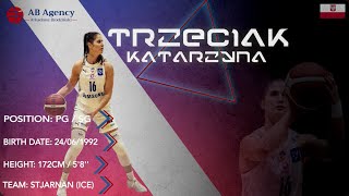 Katarzyna Trzeciak  Scouting Report  20232024 [upl. by Byran37]