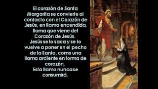 Revelaciones del Sagrado Corazón de Jesús a Santa Margarita [upl. by Eciralc]