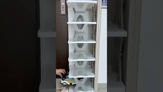 Multi purpose stackable shoe Rack multi viral viralshorts shoe shoerack  viral [upl. by Anon]