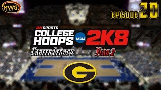 MWG  College Hoops 2K8  Career Legacy Episode 20 [upl. by Eentirb]