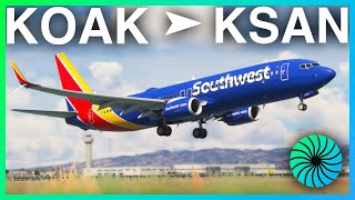 MSFS LIVE  ❤️Southwest OPS💙  Oakland OAK ✈ San Diego SAN  PMDG 737800  VATSIM  msfs2020 [upl. by Petigny764]