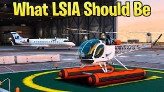 What the Airport in GTA 5 Should Look Like LSIA Immersive Mod [upl. by Noloc]