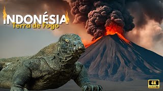 Indonésia Terra de Fogo documentary wildlife jungle volcano [upl. by Noach628]