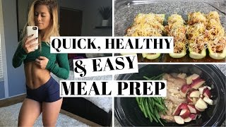 MEAL PREP  2 Quick Recipes [upl. by Adnamaa]