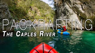 PACKRAFTING  The Caples River Glenorchy NZ [upl. by Lamrej]