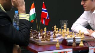 Carlsen vs Anand game [upl. by Irual]