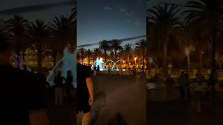 Water Fountains In Salou Spain [upl. by Eanej]