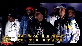 JC VS WISE  GATES OF THE GARDEN  RAP BATTLE [upl. by Eednas]