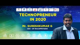 SureshKumar G  CEO  Macappstudio  Digitall  Sangamam [upl. by Alyahsat]