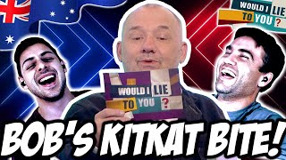 Did BOB MORTIMER Lose His Teeth To A KitKat  WILTY Reaction [upl. by Ellerad959]