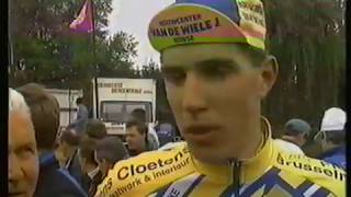 Veldrit Juniores Geraardsbergen 1997 winnaar Bart Wellens voor Fredje Penne [upl. by Allanson185]