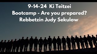 Bootcamp  Are You Prepared  Rebbetzin Judy Sekulow [upl. by Assetnoc]