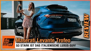 Maserati Levante Trofeo im Test 2022 So stark ist das italienische LuxusSUV Fahrbericht  Review [upl. by Lupien]