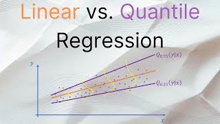 Linear vs Quantile Regression [upl. by Root]