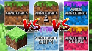 Real Minecraft vs fake Minecraft 😮 vansh gamerz [upl. by Nerita]