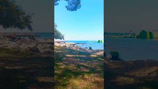 Umag Croatia travel walk beach [upl. by Miltie]