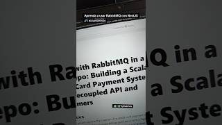 Aprenda a usar RabbitMQ con NestJS [upl. by Bamby]