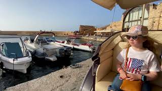 Chania Horse Carriage  Old Venetian Harbor  Crete  Greece  2024 maj [upl. by Aikrahs]