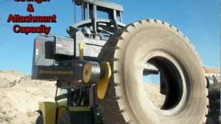 H550HD TH35 Tire Handler 35000 lbs [upl. by Cordy]