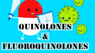 QUINOLONES AND FLUOROQUINOLONES  PHARMACOLOGY  DOCTOR PHARMA [upl. by Anirtik833]