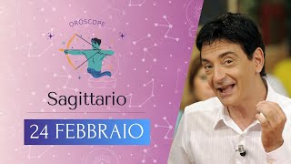 Sagittario ♐️ Sabato 24 Febbraio 🔮 Oroscopo Paolo Fox  Pronti per partire ma… [upl. by Aneekan810]