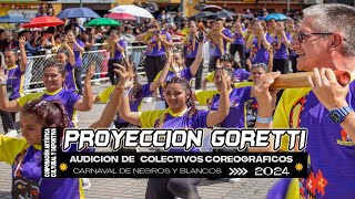 Proyección Goretti 🥁 Audición de colectivos coreográficos 2024 [upl. by Morty273]