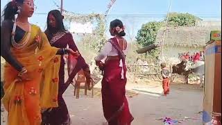 ​Tharu wedding dance🔥  Pinjre Main Popat Bole Riba  Dj [upl. by Arytahs]