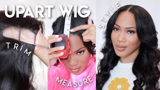 Natural Upart Wig Quickweave  Beginner Friendly Protective Style [upl. by Nossila]