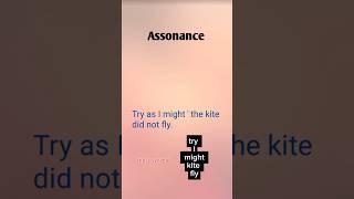 Assonance in Figure of Speechassonance figureofspeech shortfeed shortviral shorts short [upl. by Maisie]