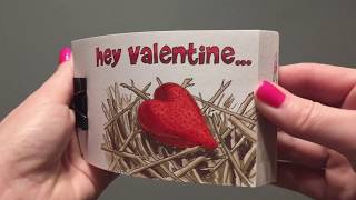 Valentines Day FLIPBOOK Planet Earth Bowerbirds [upl. by Elmo619]