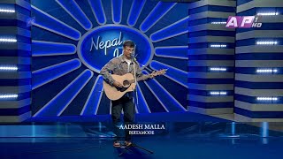 Sundarta ko timi  Sabin Rai  Aadesh Malla  Nepal Idol Season 5  Acoustic Music Gallery [upl. by Azerila884]