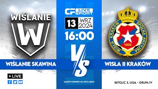 LIVE Wiślanie Master Way Skawina  Wisła II Kraków [upl. by Publius]