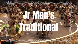 Jr Mens Traditional  2023 Hunting Moon Pow Wow  Powwowscom [upl. by Jermain166]